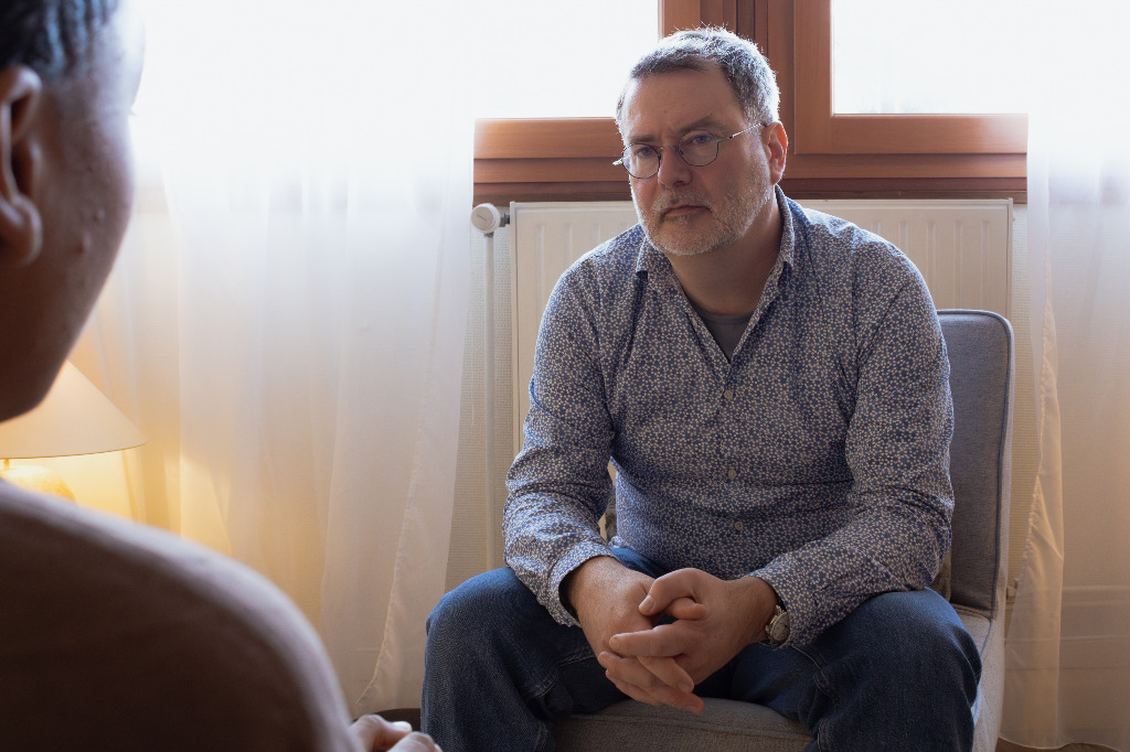 photo seance David Ison Gestalt-thérapeute