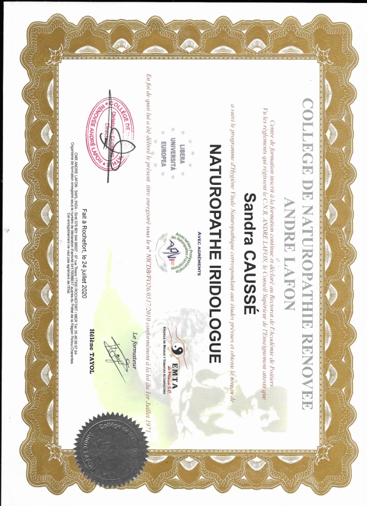 photo diplome SANDRA CAUSSE