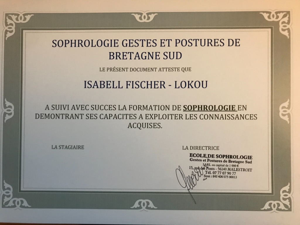 photo diplome Harmonie Corps-Esprit Bretagne