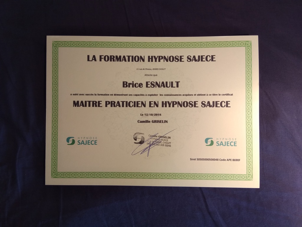 photo diplome Brice Esnault