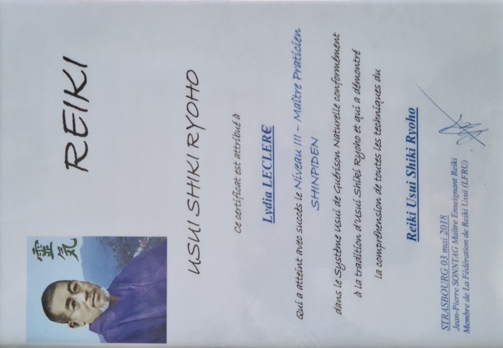 photo diplome Lydia LECLERE