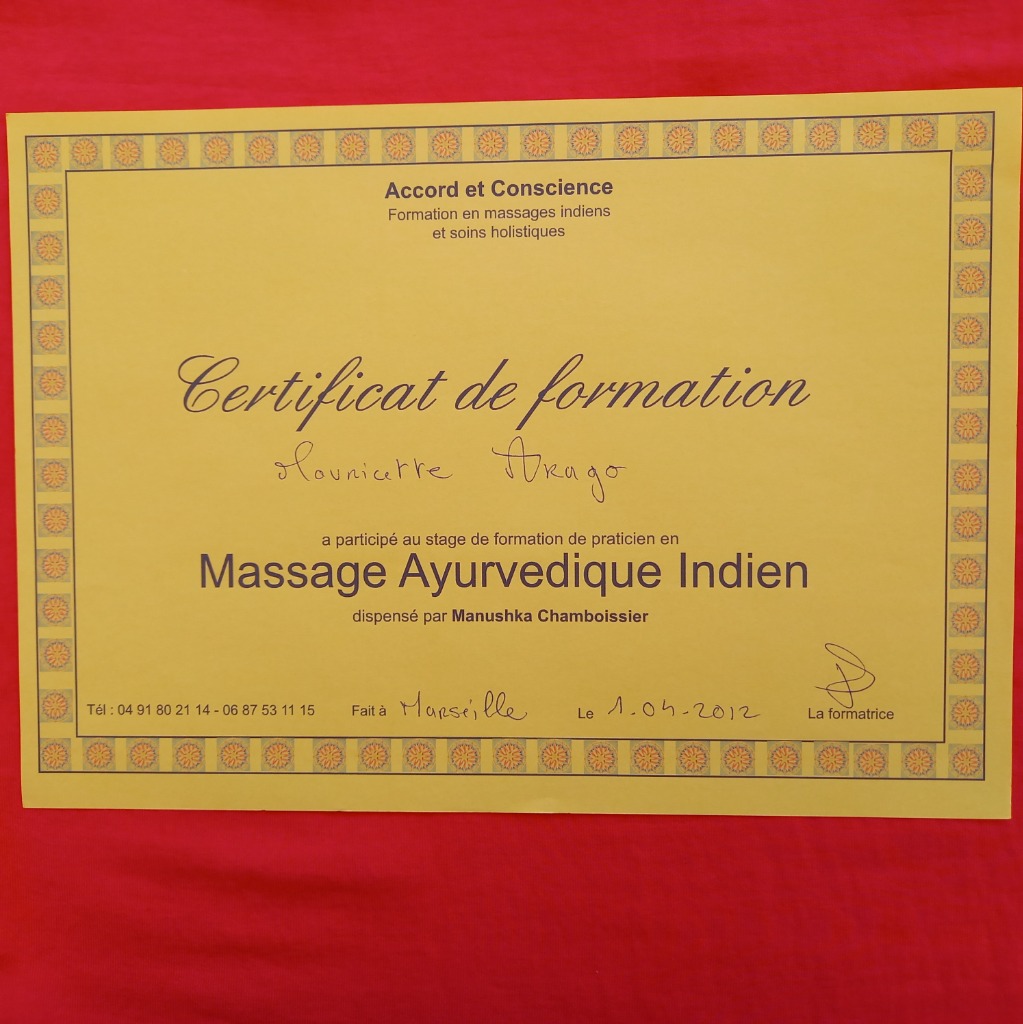 photo diplome Maury ARAGO