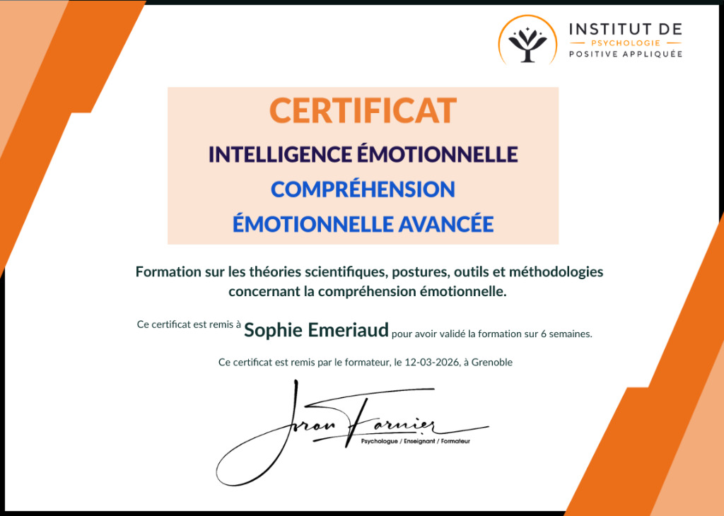 photo diplome Sophie Emeriaud