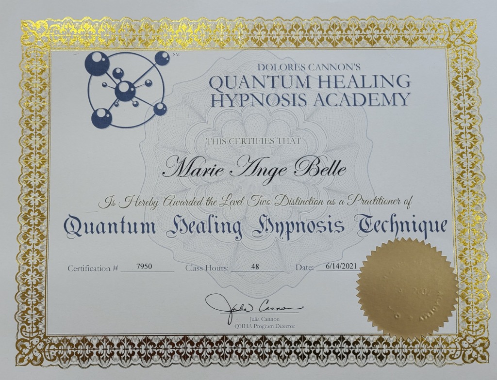 photo diplome Marie Ange Belle