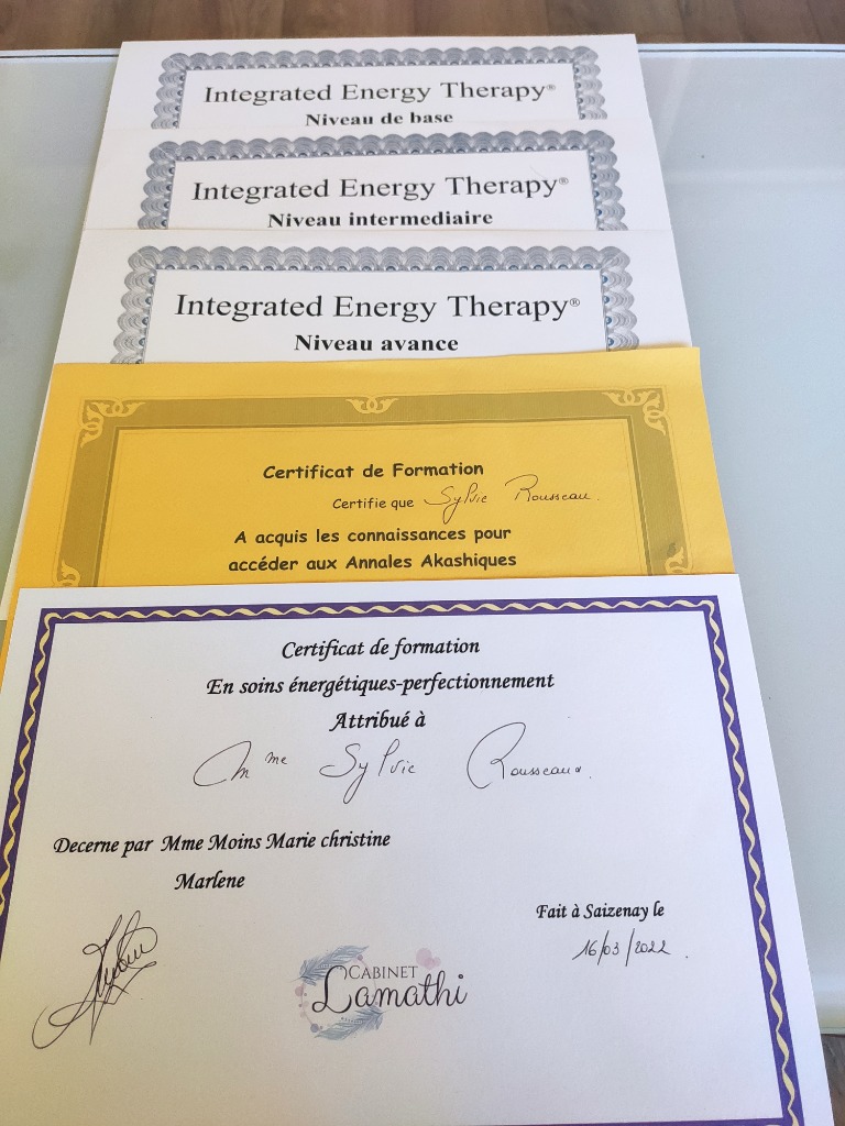 photo diplome Sylvie Rousseau