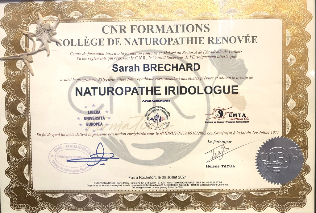 photo diplome SARAH BRECHARD