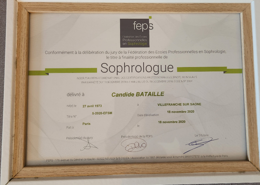 photo diplome CANDIDE BATAILLE