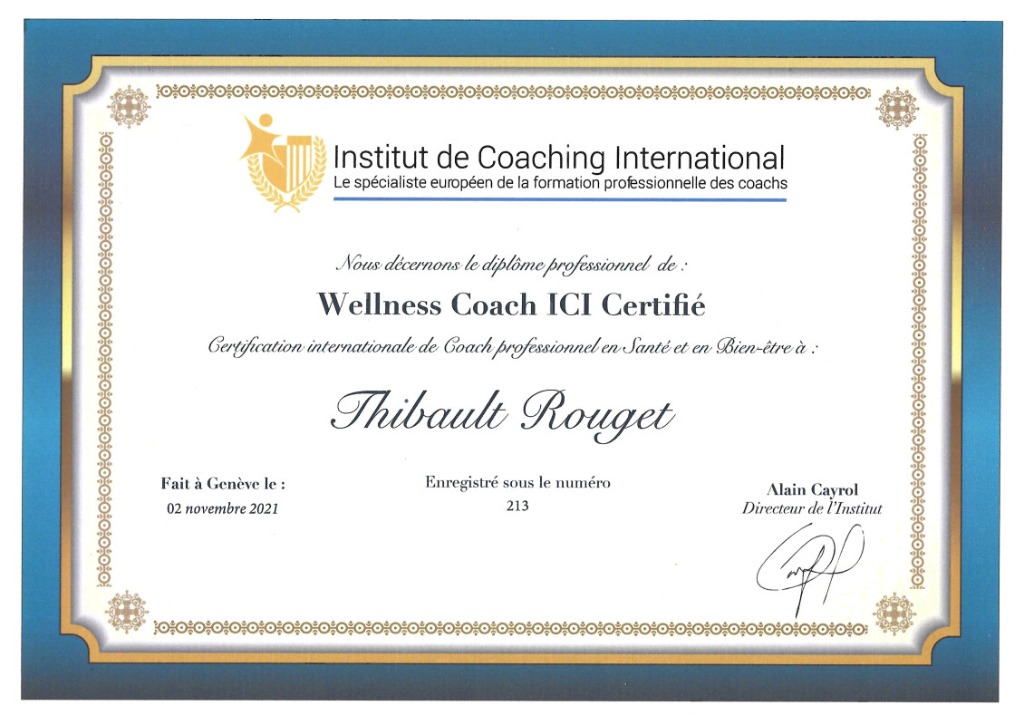 photo diplome Thibault Rouget