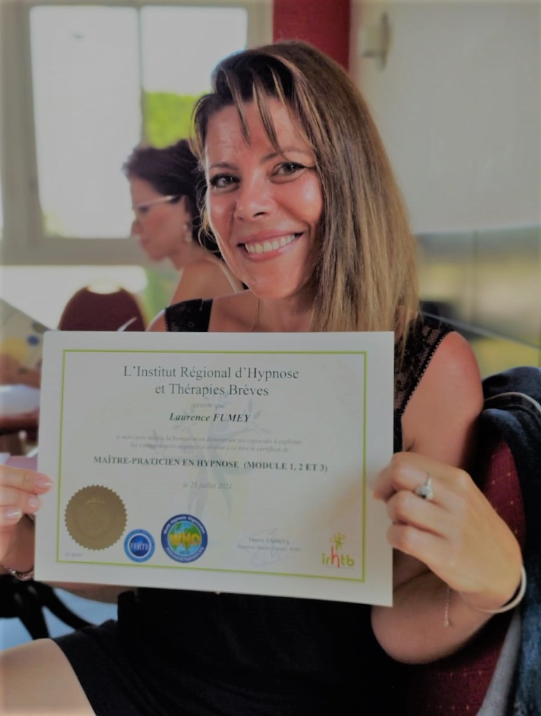 photo diplome Laurence FUMEY