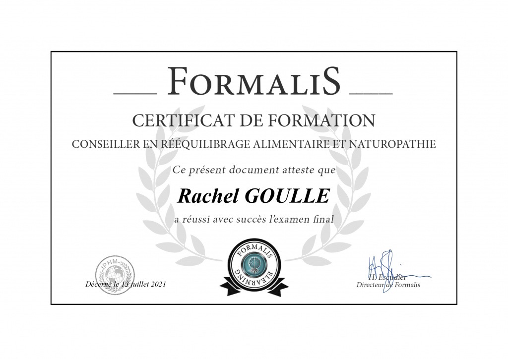 photo diplome JUEKI (Shiatsu-Reiki-Reflexologie-Sophrologie)