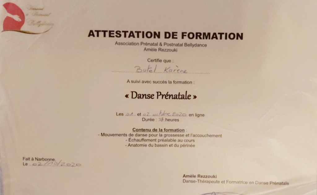 photo diplome Karène