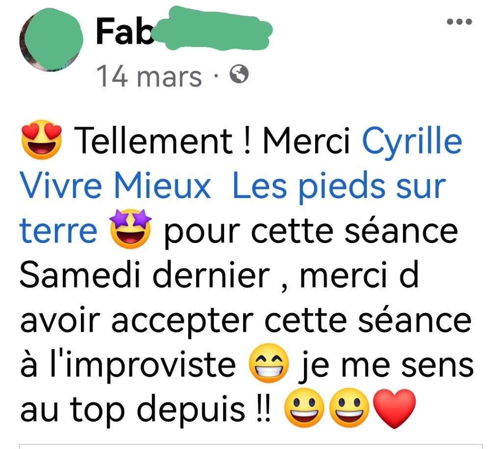 photo activite Cyrille Les pieds sur terre