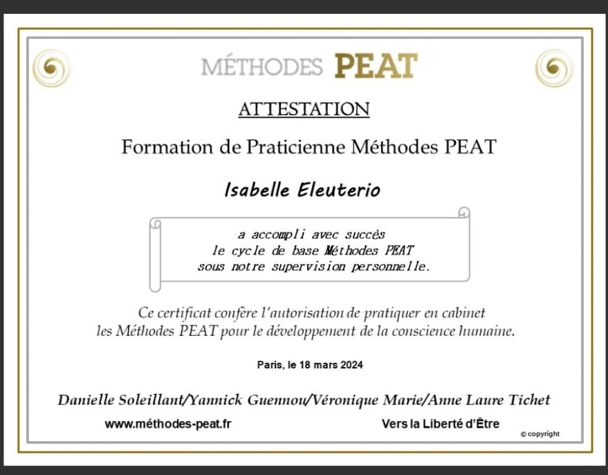 photo activite Isabelle Eleuterio