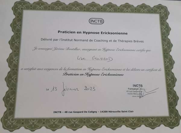 photo diplome LISE GUINARD