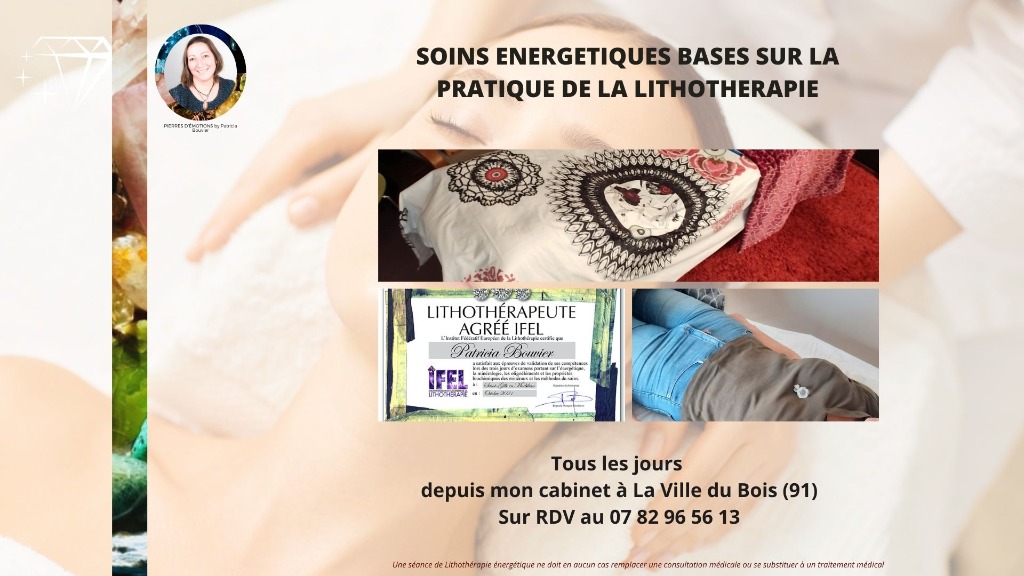 photo activite Patricia Bouvier - Lithoterapeute agréé I.F.E.P.