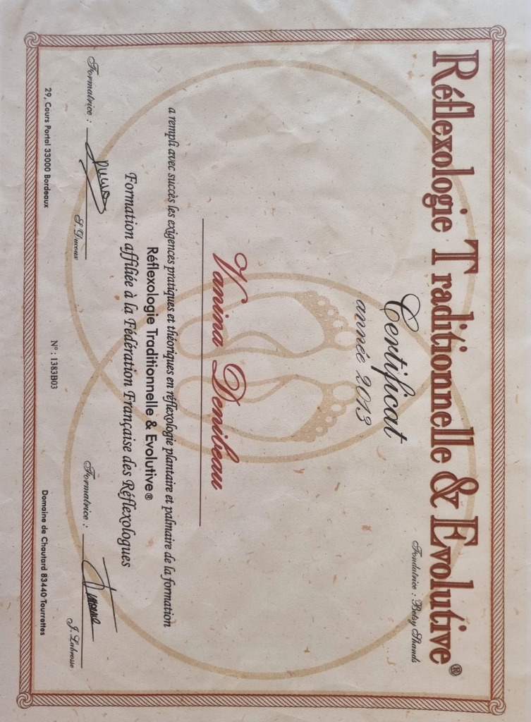 photo diplome DENIBEAU Vanina