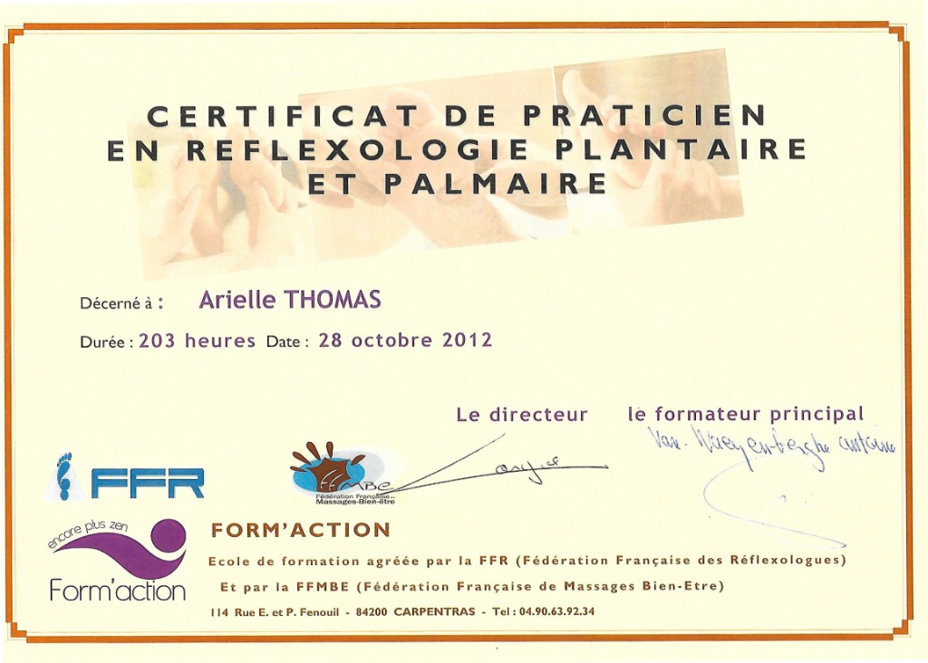 photo diplome THEROND Arielle