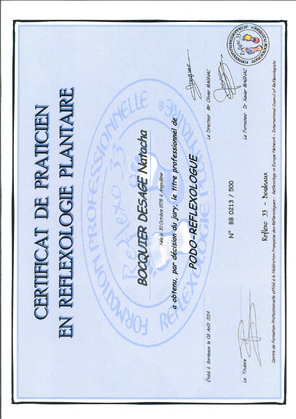 photo diplome Natacha Désage