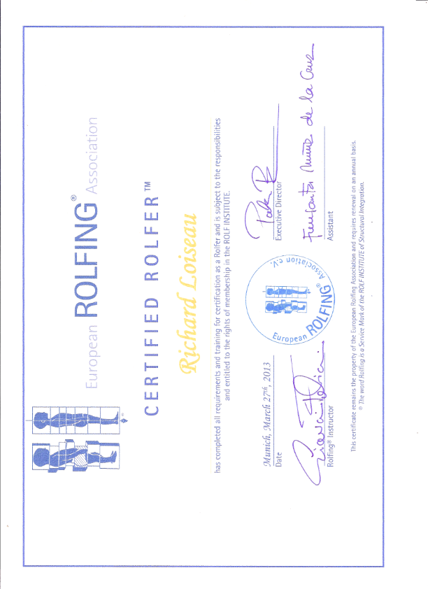 photo diplome Richard Loiseau