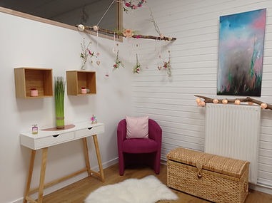 photo seance Saliha Novet Hypnothérapeute