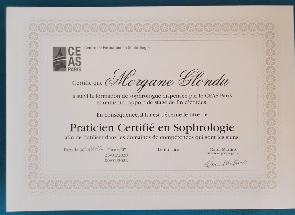 photo diplome Cabinet AEQUO