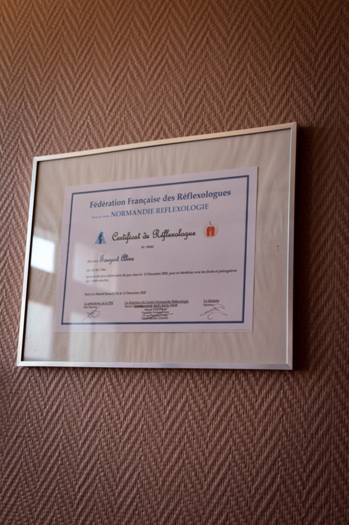 photo diplome Aline Touzart