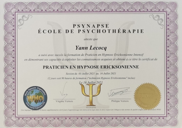 photo diplome Yann Lecocq