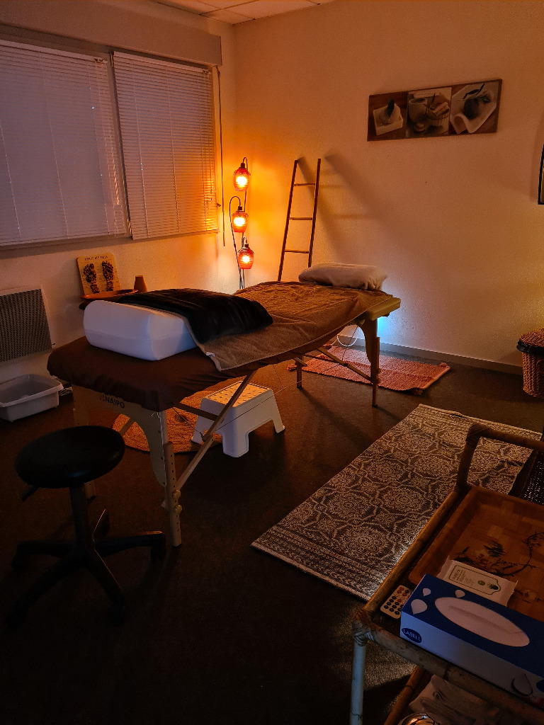 photo seance Le Cabinet de Reflexologie de Neige 