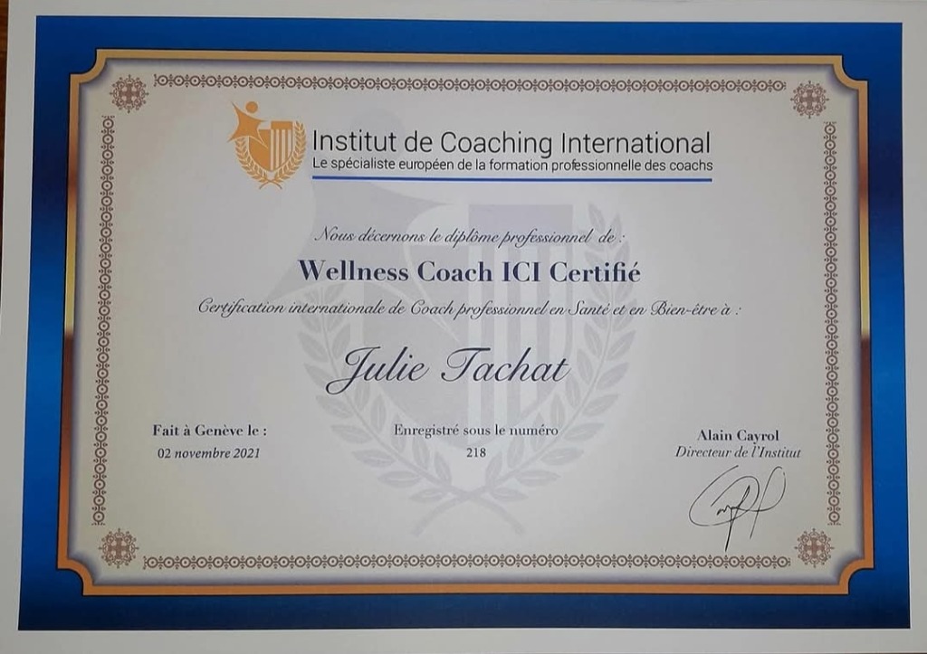 photo activite Julie TACHAT