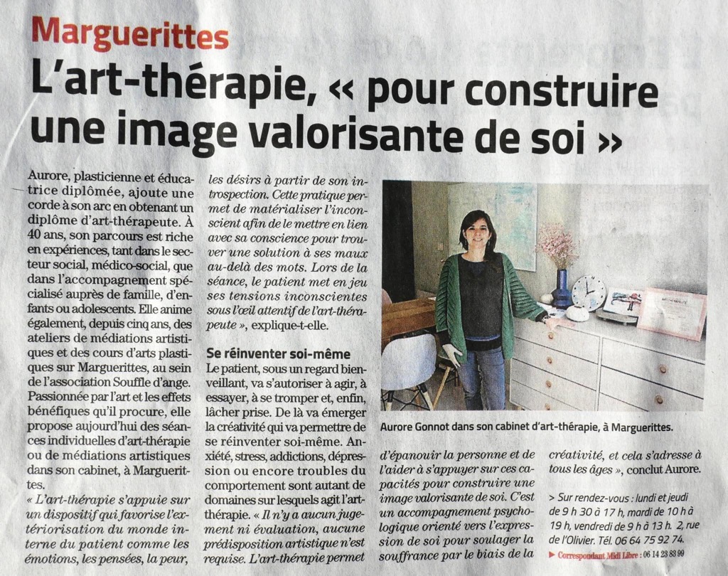 photo activite Aurore Gonnot