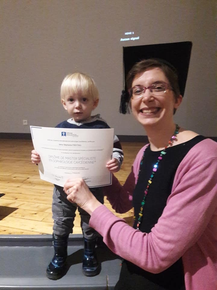 photo diplome Stéphanie Freytag