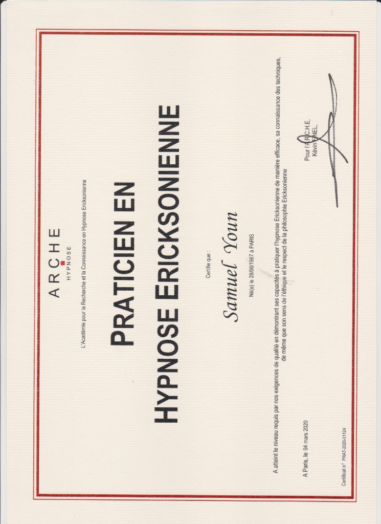 photo diplome Samuel Youn