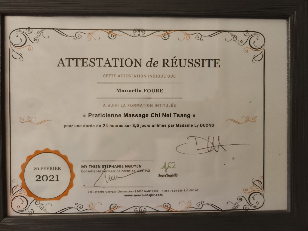 photo diplome MANUELLA MARAIS