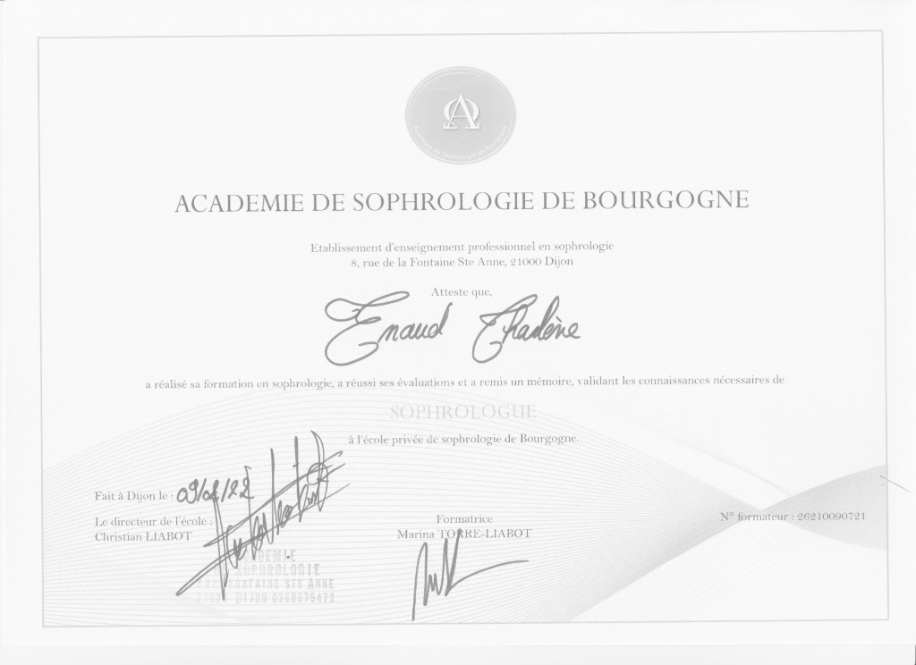 photo diplome Charlène ENAUD