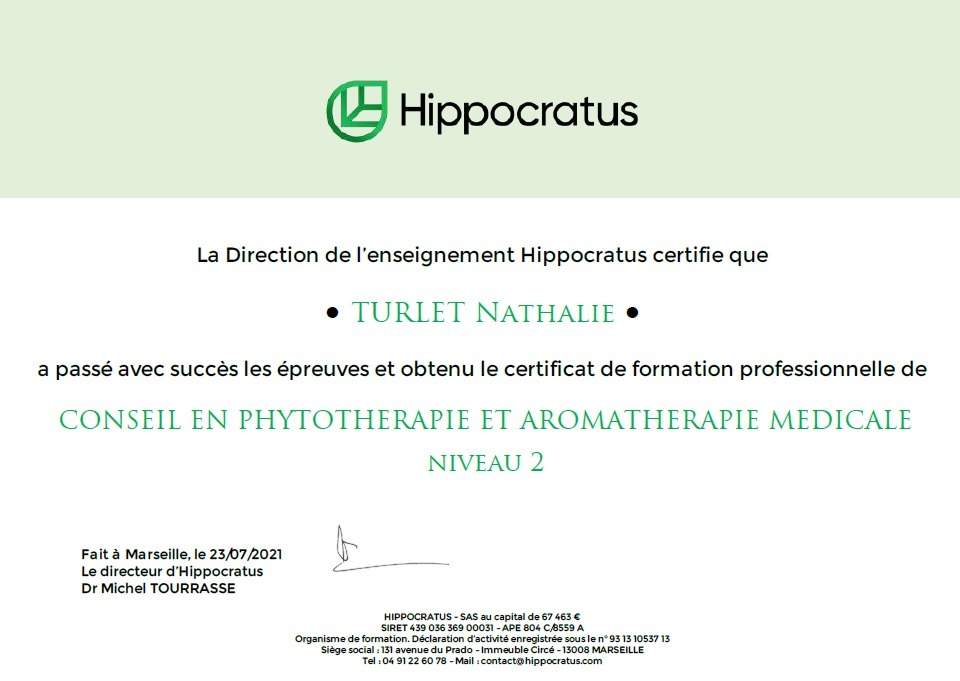 photo diplome NATHALIE TURLET