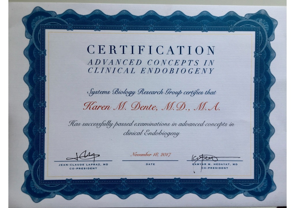 photo diplome Karen Dente