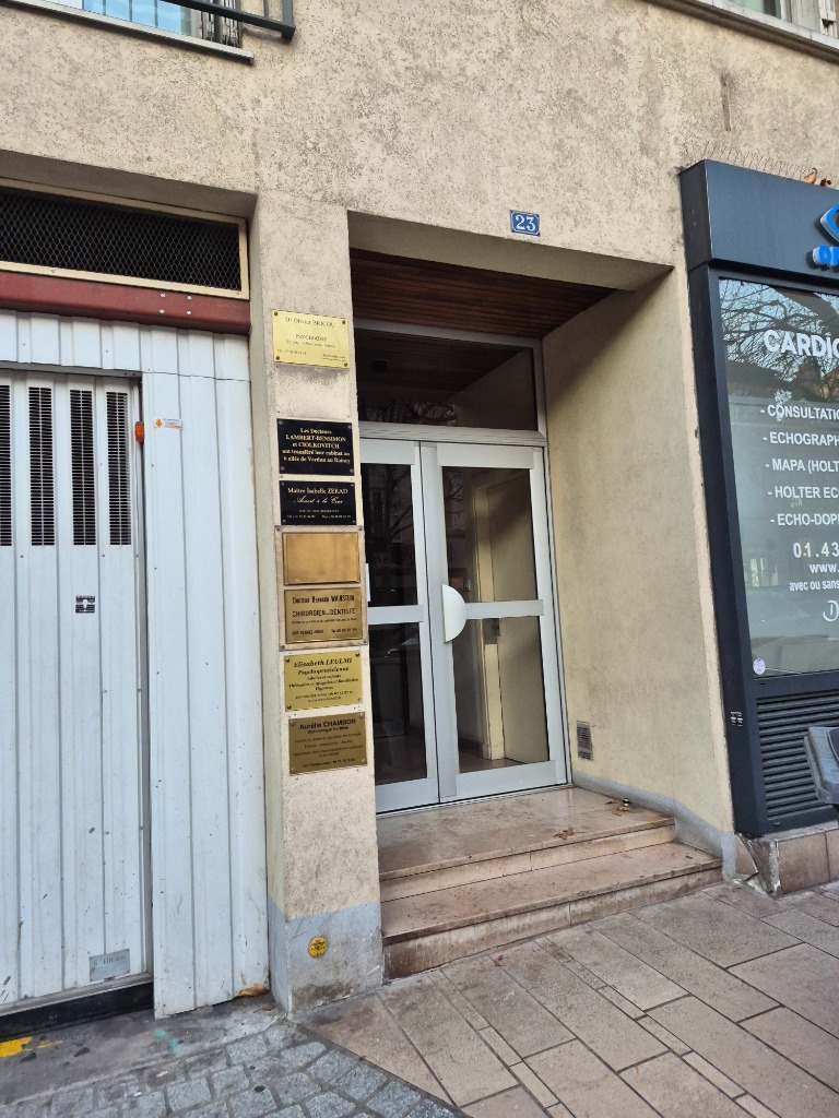 photo cabinet Aurélie Chambon 