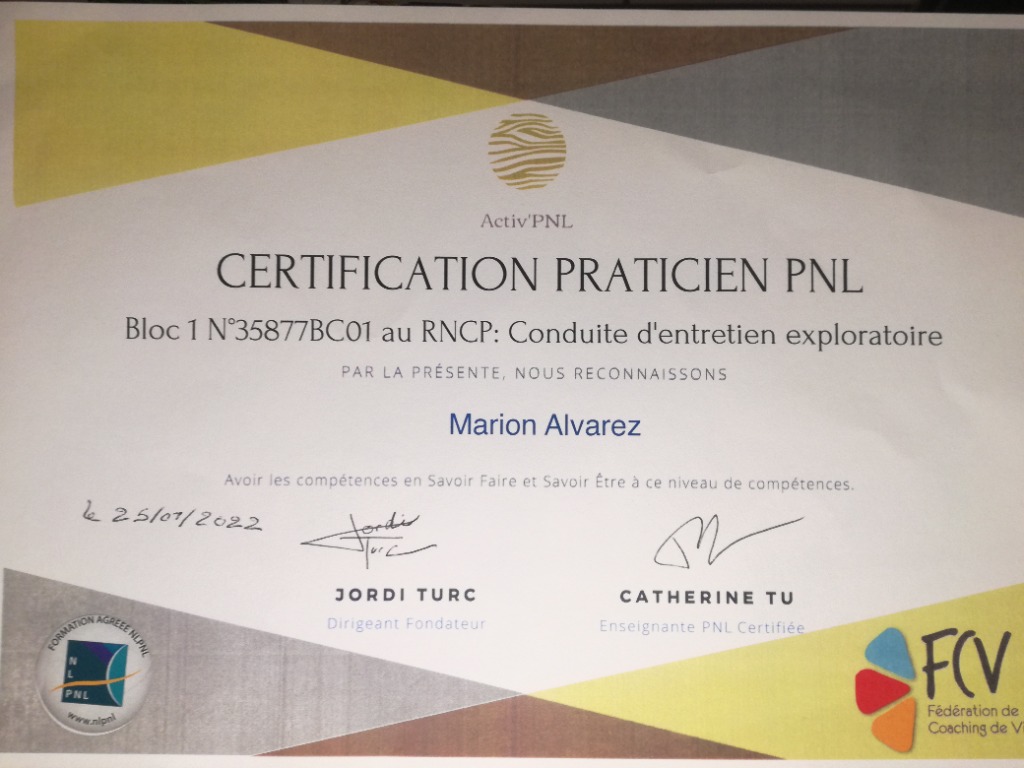 photo diplome MARION