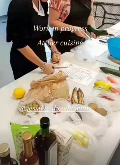 photo seance Jessika Couillard Diététicienne