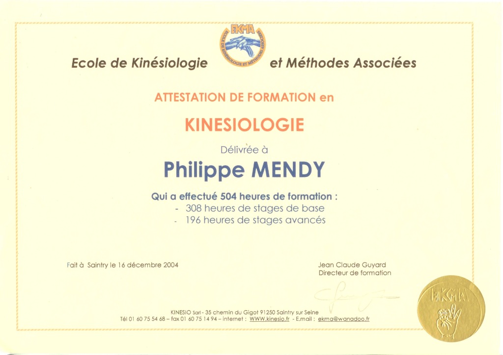 photo diplome Joseph Mendy 