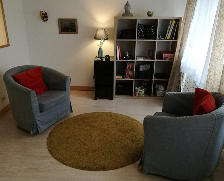 photo cabinet Pauline Saladin Gestalt thérapie