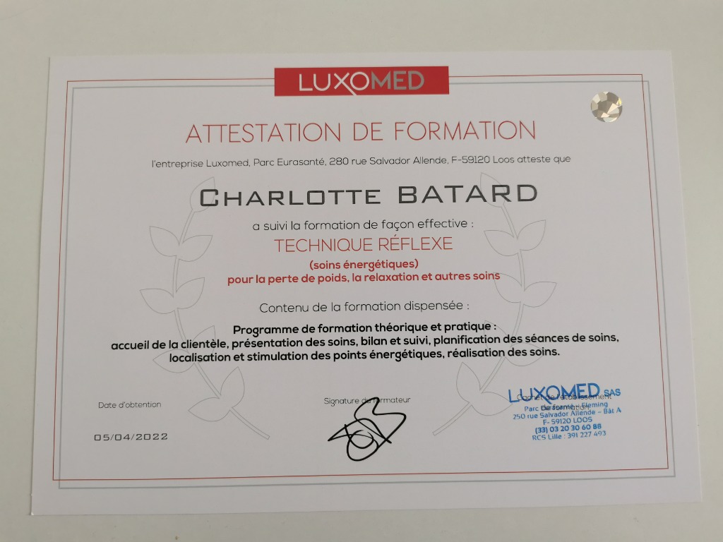 photo diplome Charlotte Batard EI