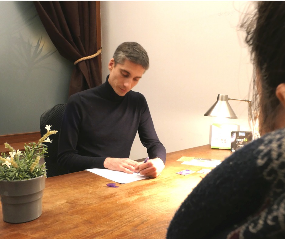 photo seance Xavier Coach-Naturopathe