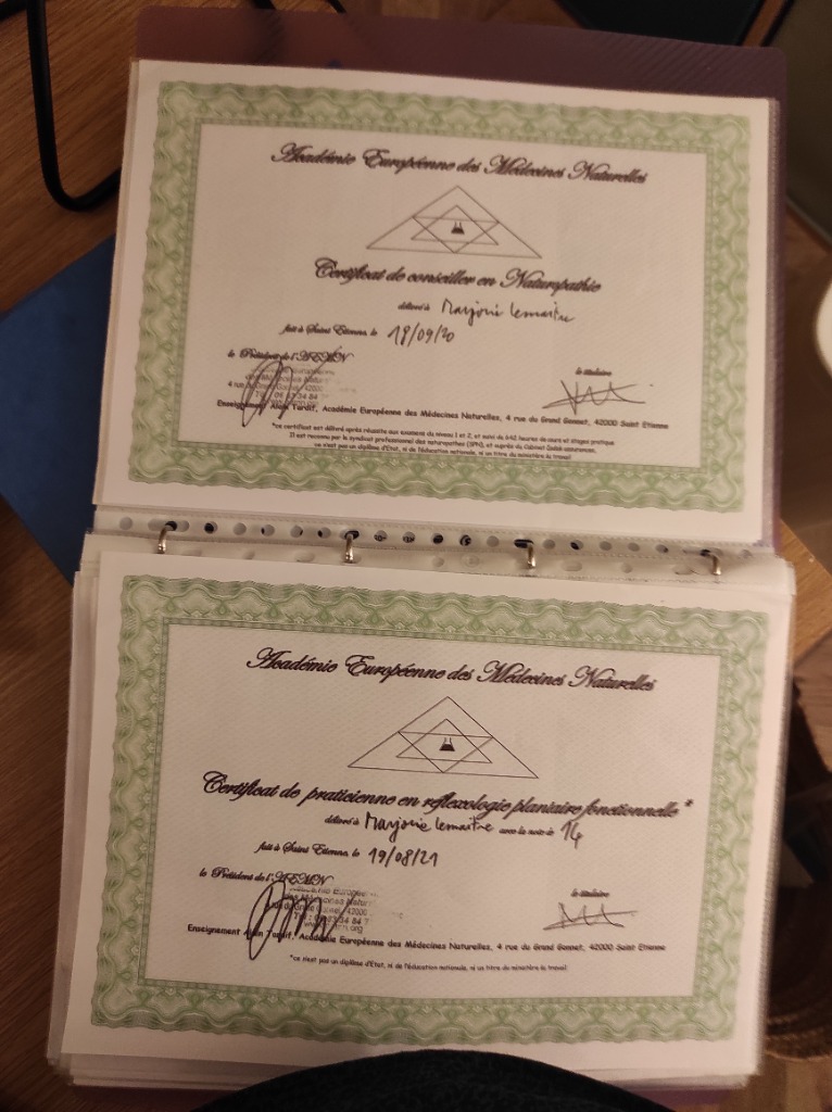 photo diplome Marjorie Lemaître