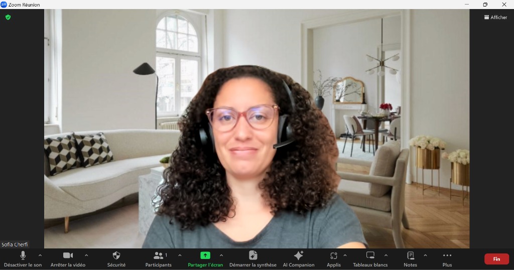 photo portrait Sofia CHERFI