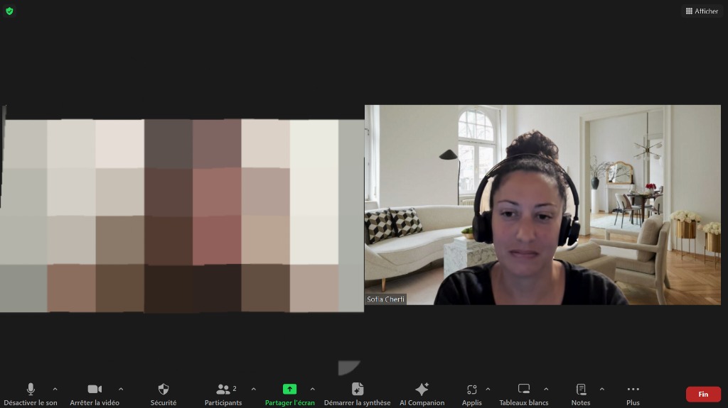 photo seance Sofia CHERFI