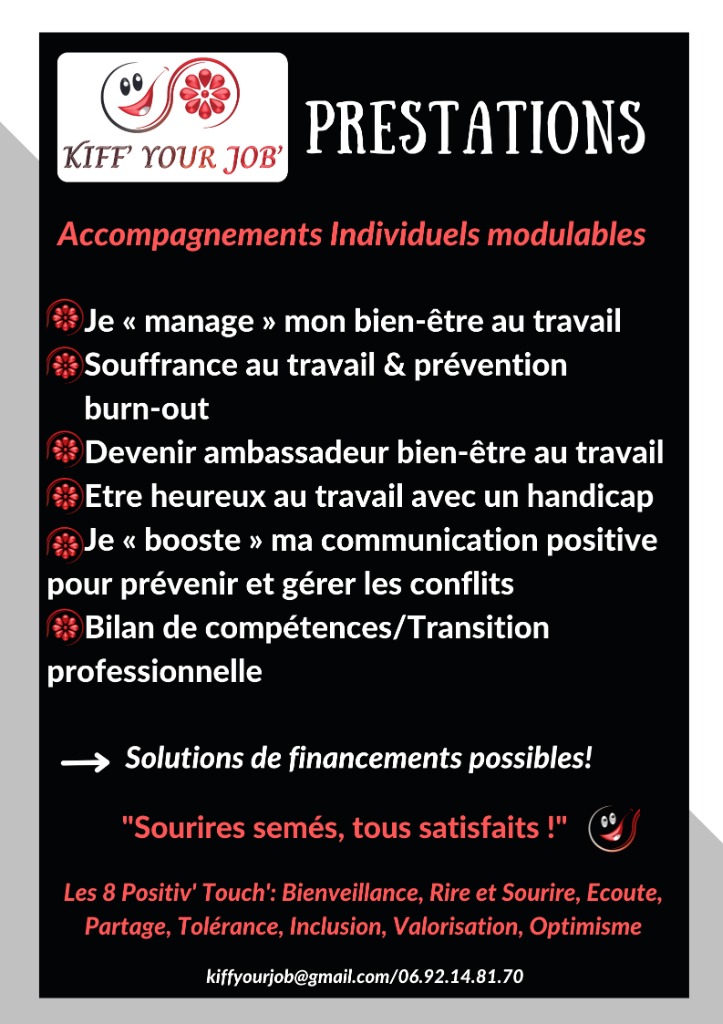 photo activite Kiff’ Your Job’