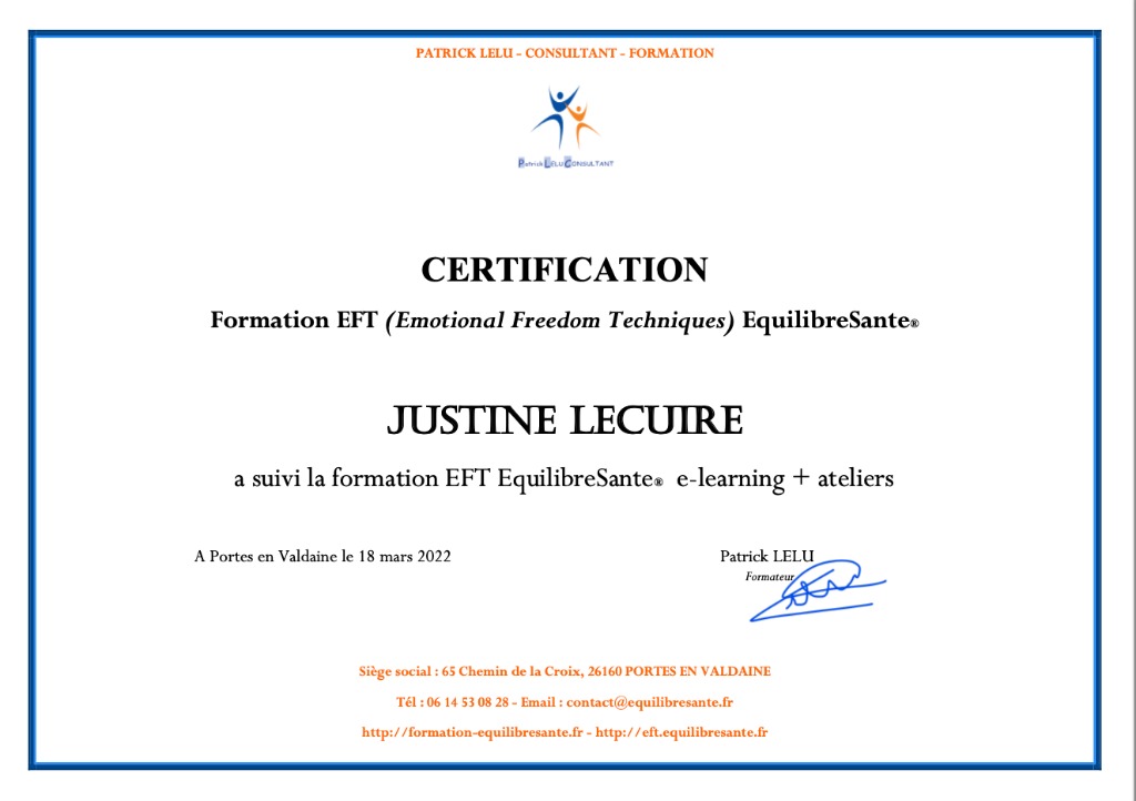 photo diplome Justine - A fleur de Mamans