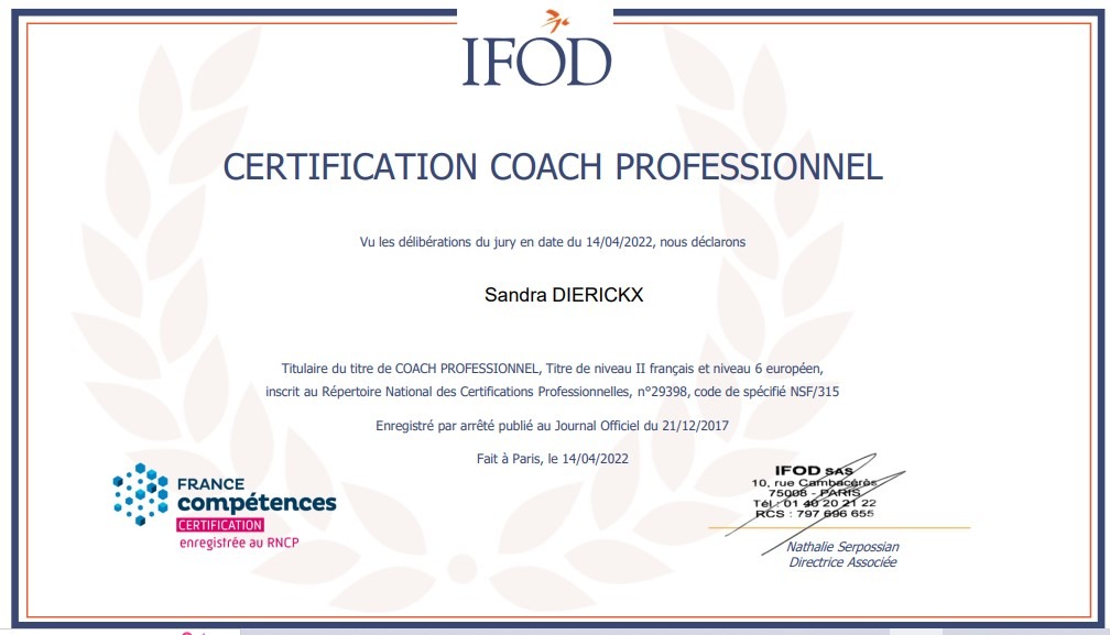 photo diplome Ty Coaching 