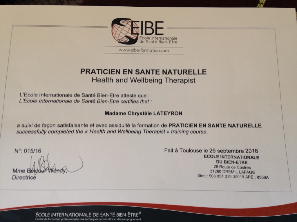 photo diplome My ora coach